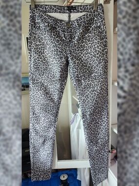 Women's Ragazza skinny leopard print pants - XS